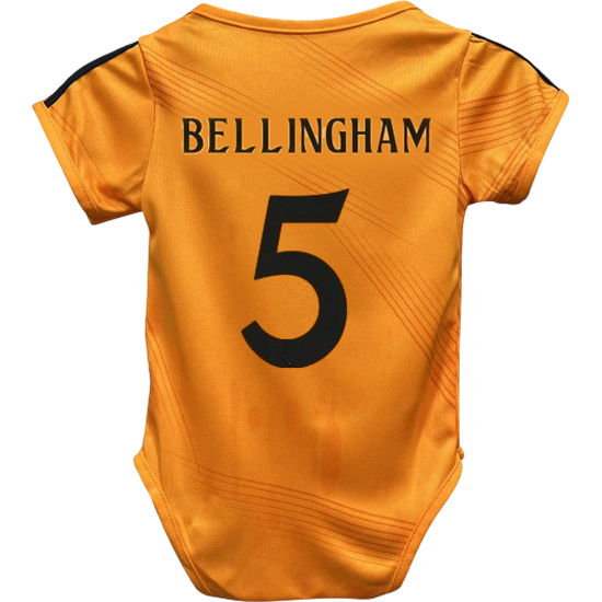 Jude Bellingham Orange Baby Bodysuit 2024 Gameday Soccer Jersey