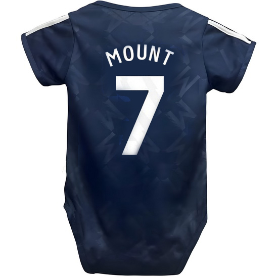 Mason Mount Blue Baby Bodysuit 2024 Gameday Soccer Jersey