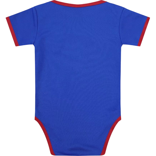 Blank Blue Baby Bodysuit 2024 France Soccer Jersey