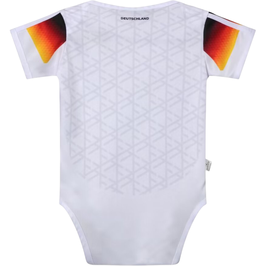 Blank White Baby Bodysuit 2024 Germany Soccer Jersey