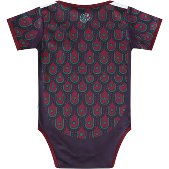 Blank Red Baby Bodysuit 2024 Mexico Soccer Jersey