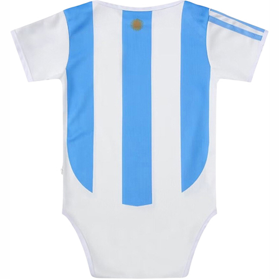 Blank Blue/White Baby Bodysuit 2024 Argentina Soccer Jersey