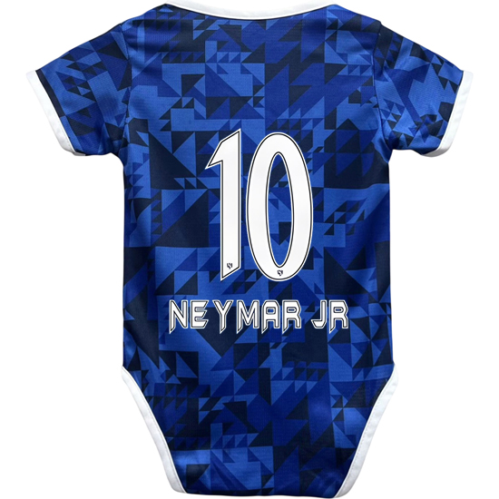 Neymar Blue Baby Bodysuit 2024 Team Soccer Jersey