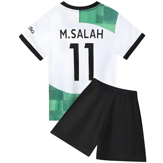 23/24 Mohamed Salah #10 White Unisex Away Youth Jersey