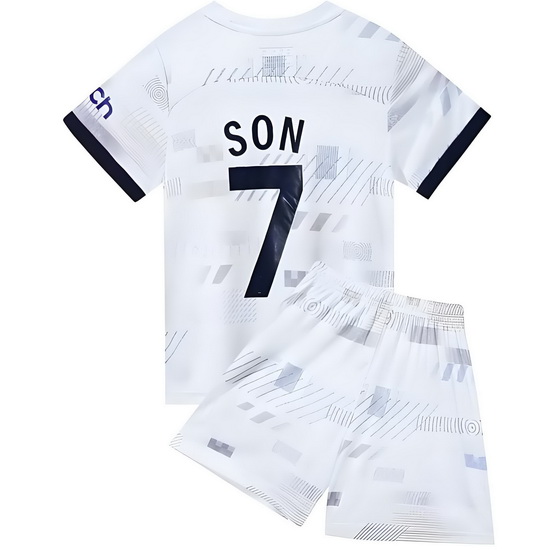 23/24 Heung-min Son #7 White Unisex Home Youth Jersey