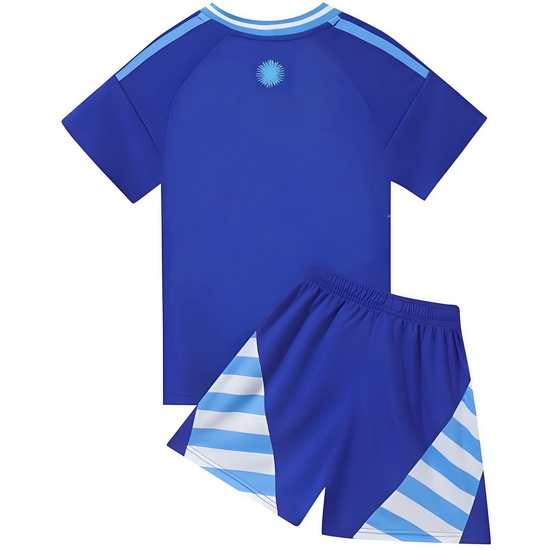 2024 Argentina Navy Unisex Away Youth Soccer Jersey