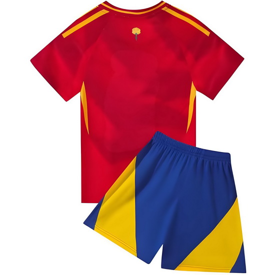 2024 Spain Red Team Home Youth Soccer Jersey