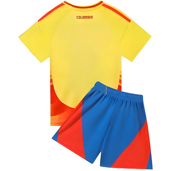 2024 Colombia Yellow Team Home Youth Soccer Jersey
