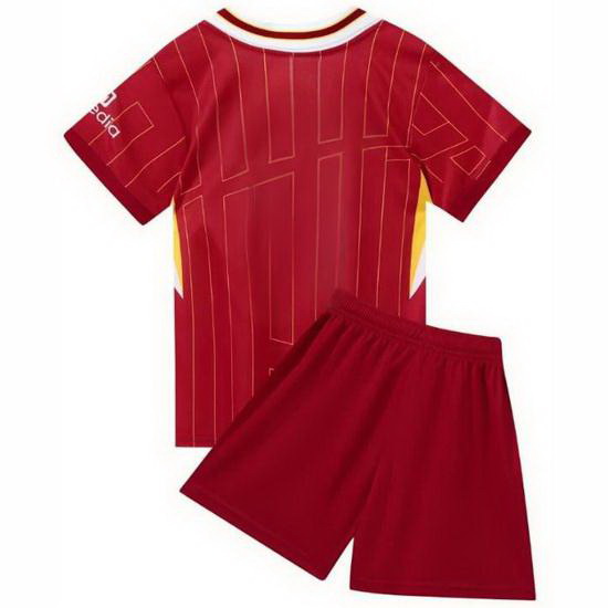 24/25 Blank Unisex Red Home Youth Soccer Jersey