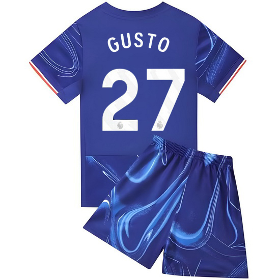 24/25 Malo Gusto #27 Blue Home Youth Soccer Jersey