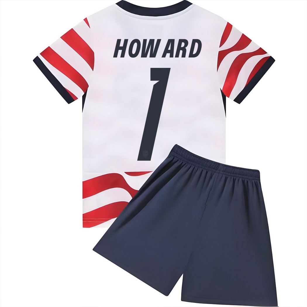 2026 Tim Howard USA #1 Home Youth Soccer Jersey