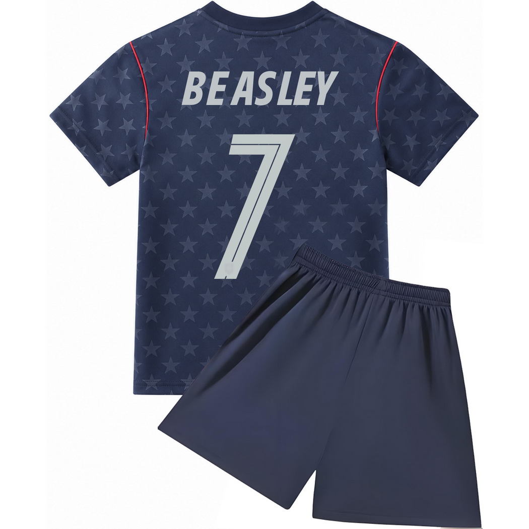 26/27 DaMarcus Beasley USA #7 Away Youth Soccer Jersey