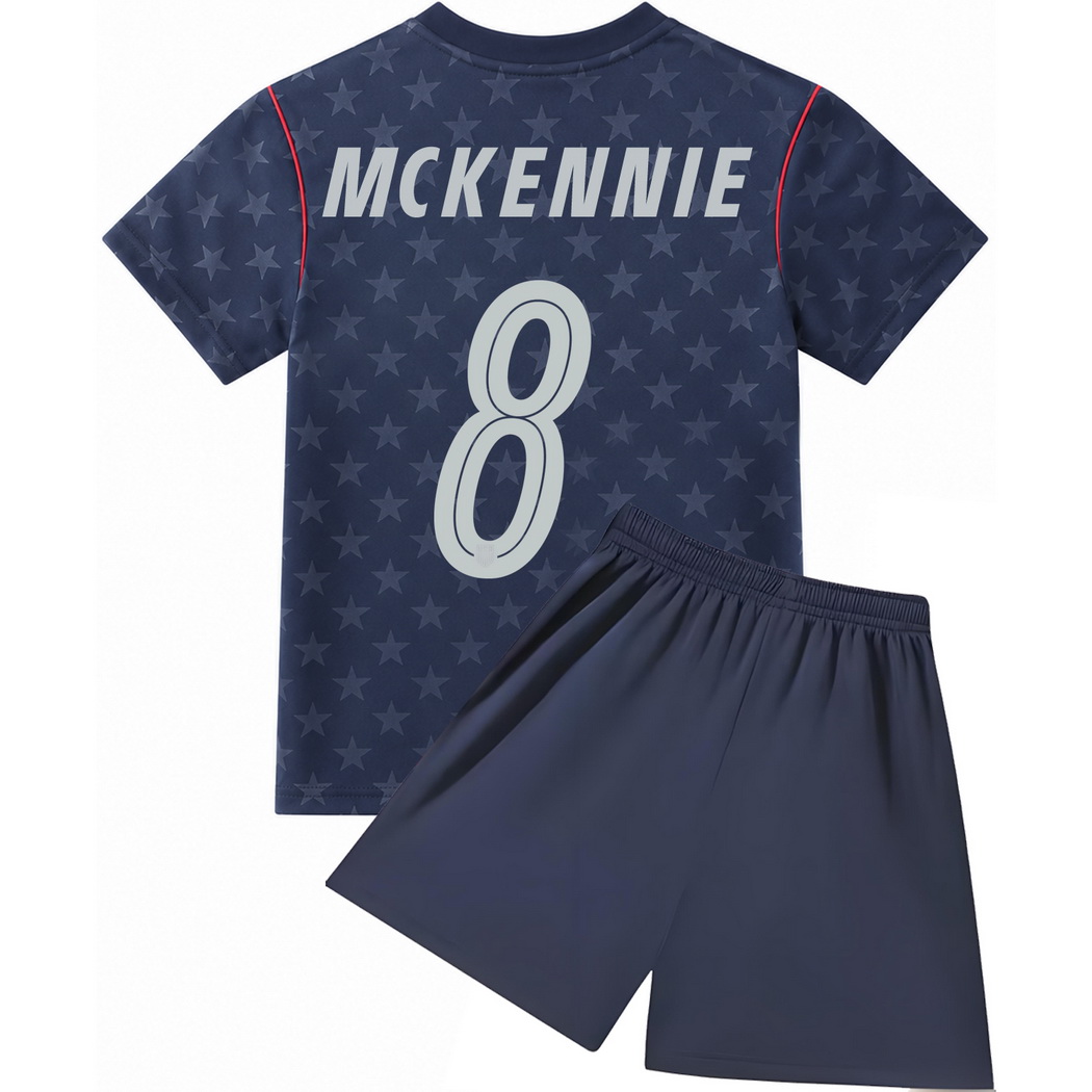 26/27 Weston McKennie USA #8 Away Youth Soccer Jersey