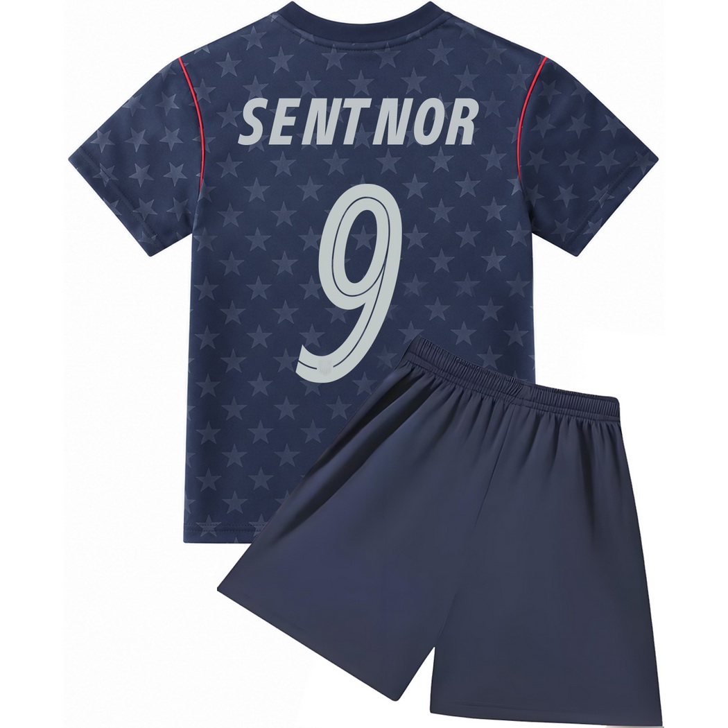 26/27 Ally Sentnor USA #9 Away Youth Soccer Jersey
