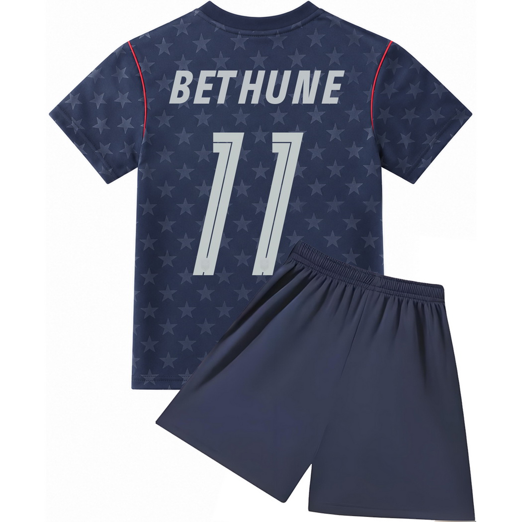 26/27 Croix Bethune USA #11 Away Youth Soccer Jersey