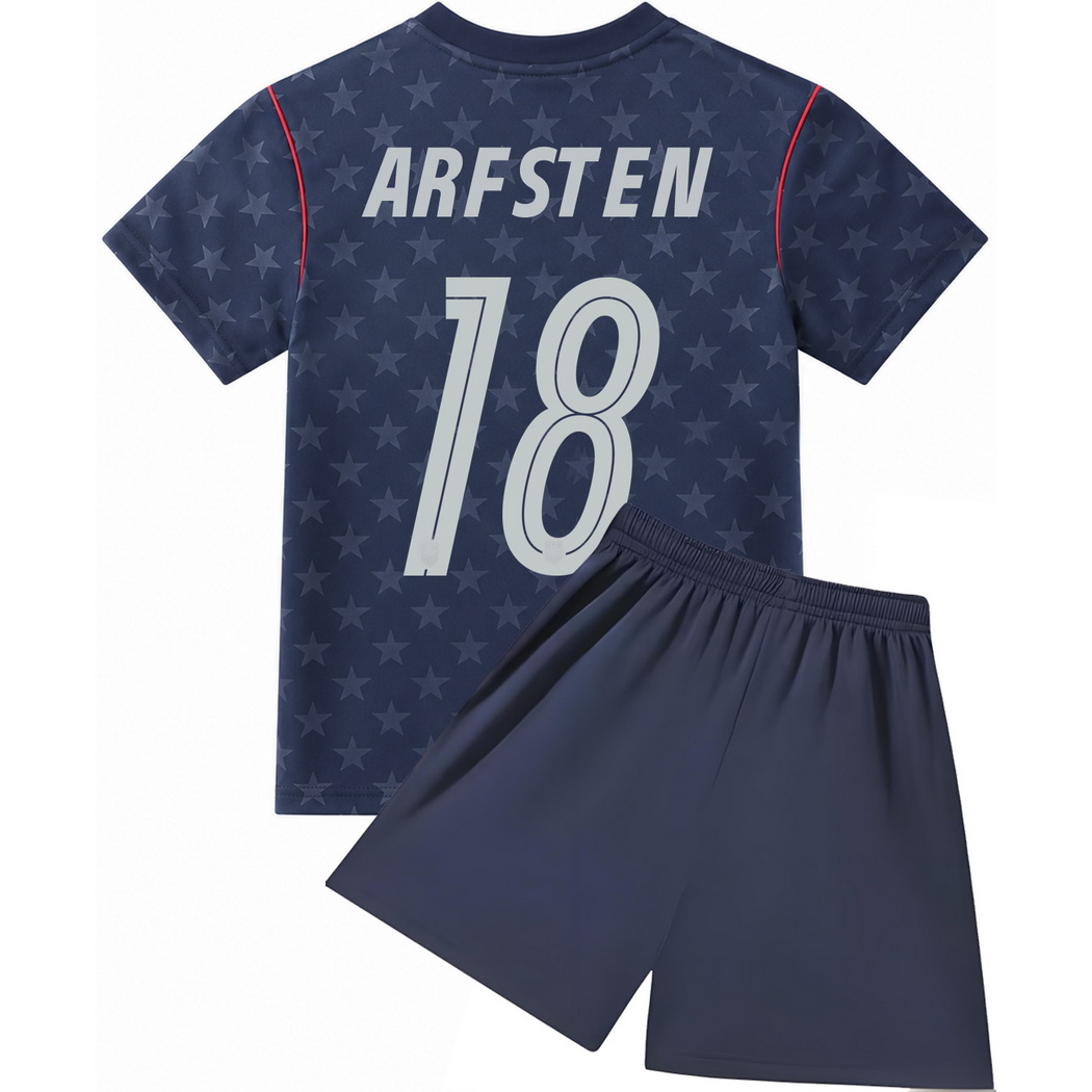 26/27 Max Arfsten USA #18 Away Youth Soccer Jersey