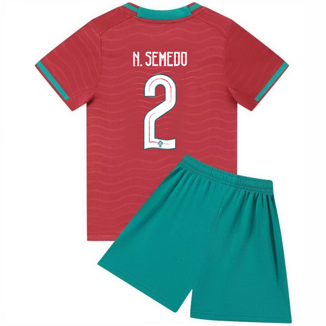 2026 Nelson Semedo Portugal #2 Home Youth Soccer Jersey