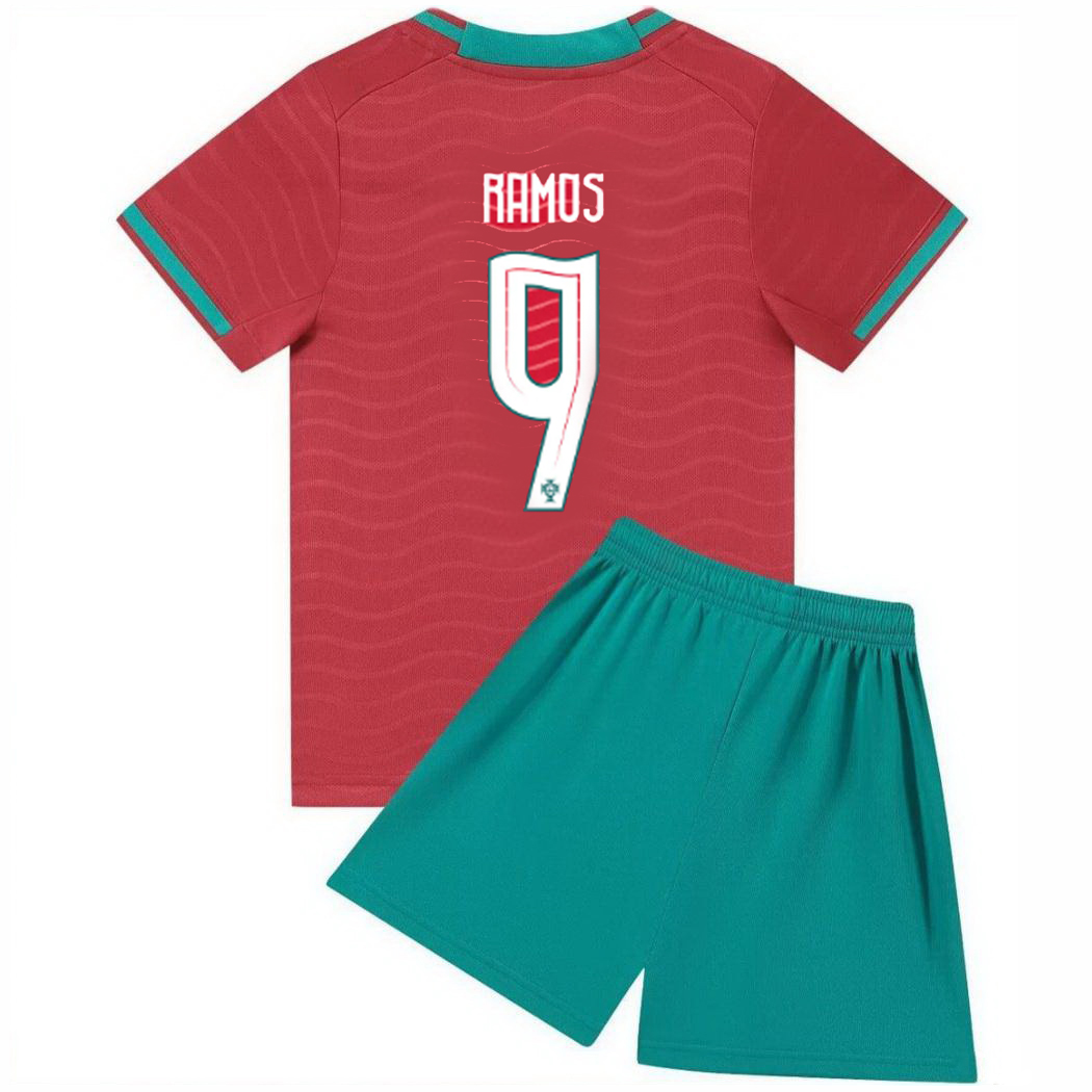 2026 Goncalo Ramos Portugal #9 Home Youth Soccer Jersey