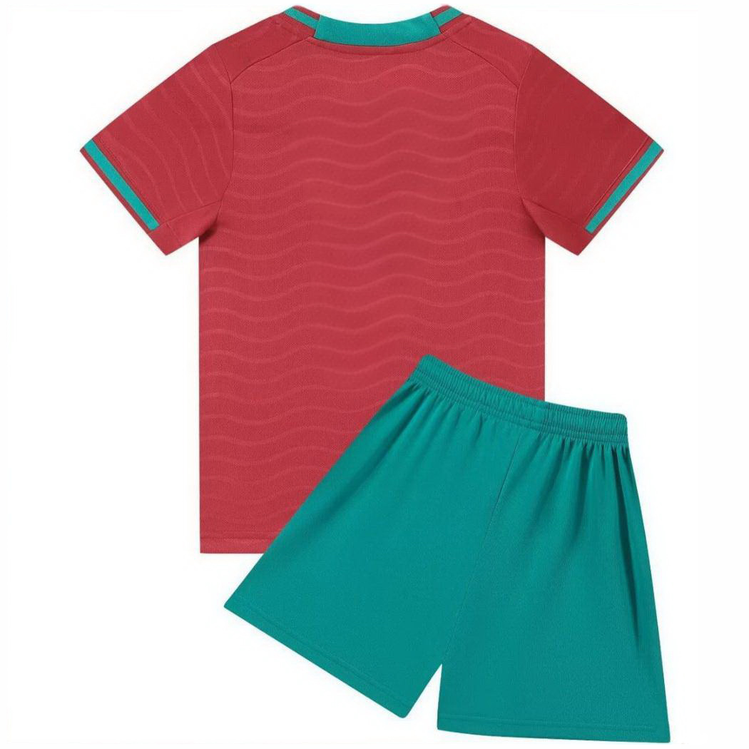 2026 Blank Portugal Home Youth Soccer Jersey