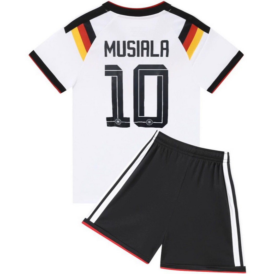 2026 Jamal Musiala Germany #10 Home Youth Soccer Jersey