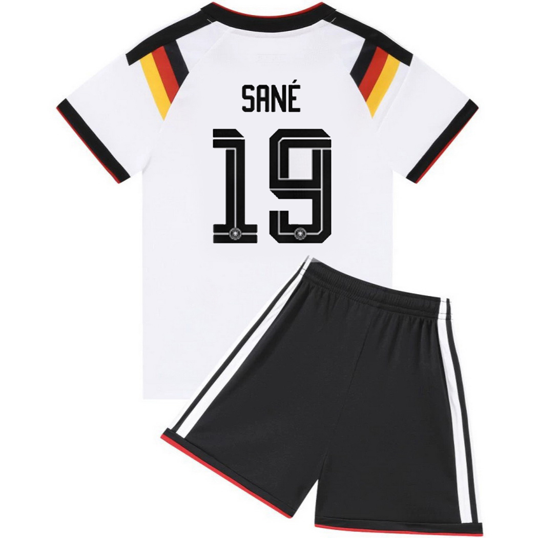 2026 Leroy Sane Germany #19 Home Youth Soccer Jersey