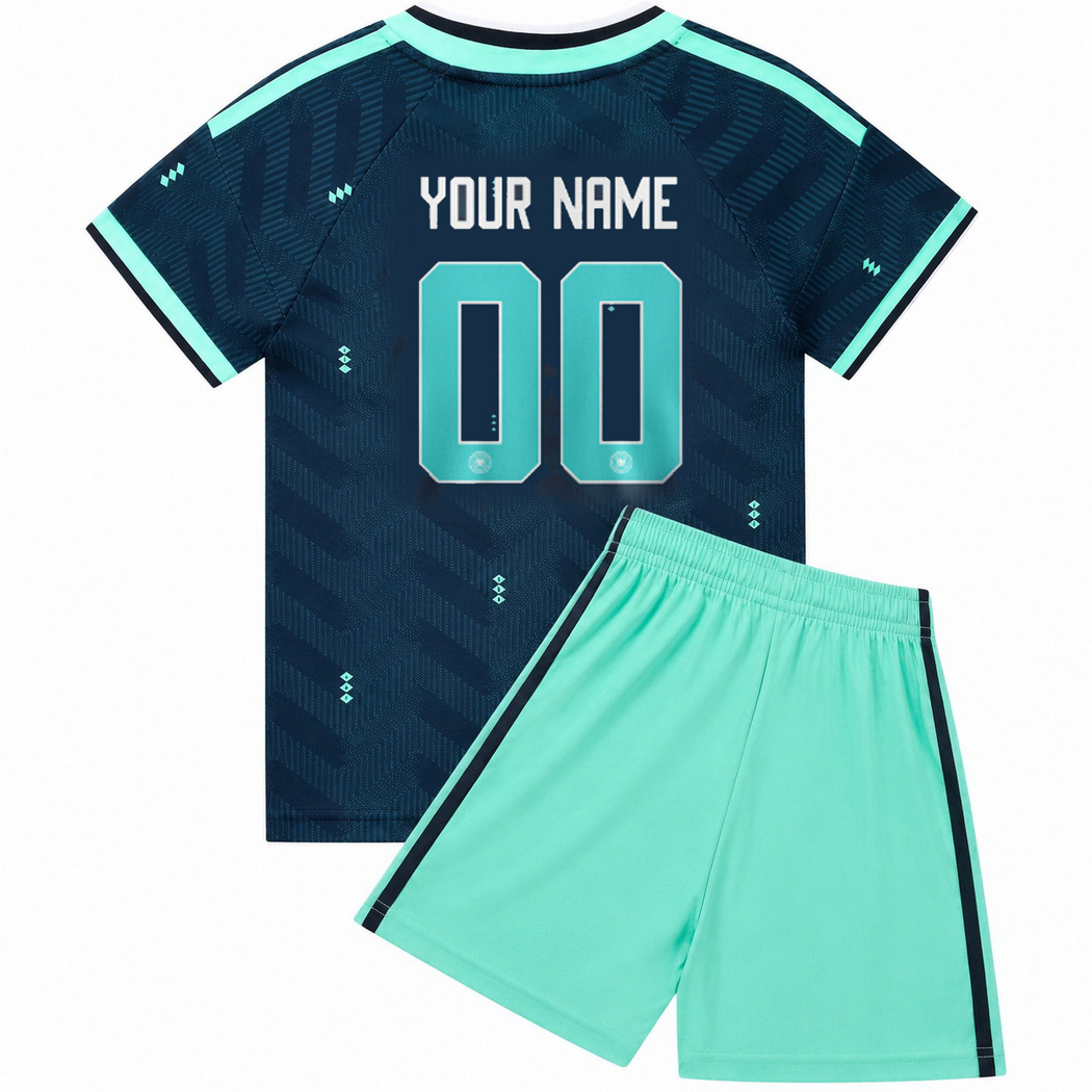 26/27 Customized Germany #00 Away Youth Soccer Jersey