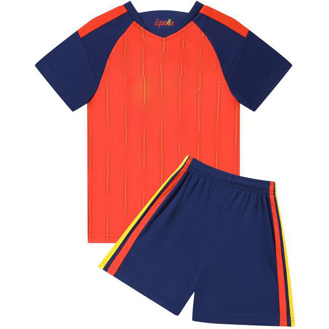 2026 Blank Spain Home Youth Soccer Jersey