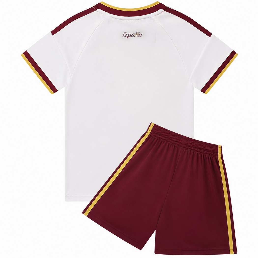 26/27 Blank Spain Away Youth Soccer Jersey