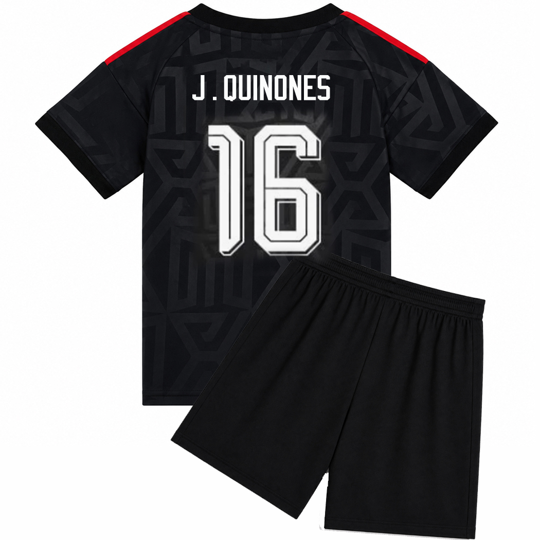 2026 Julian Quinones Mexico #16 Third Youth Soccer Jersey