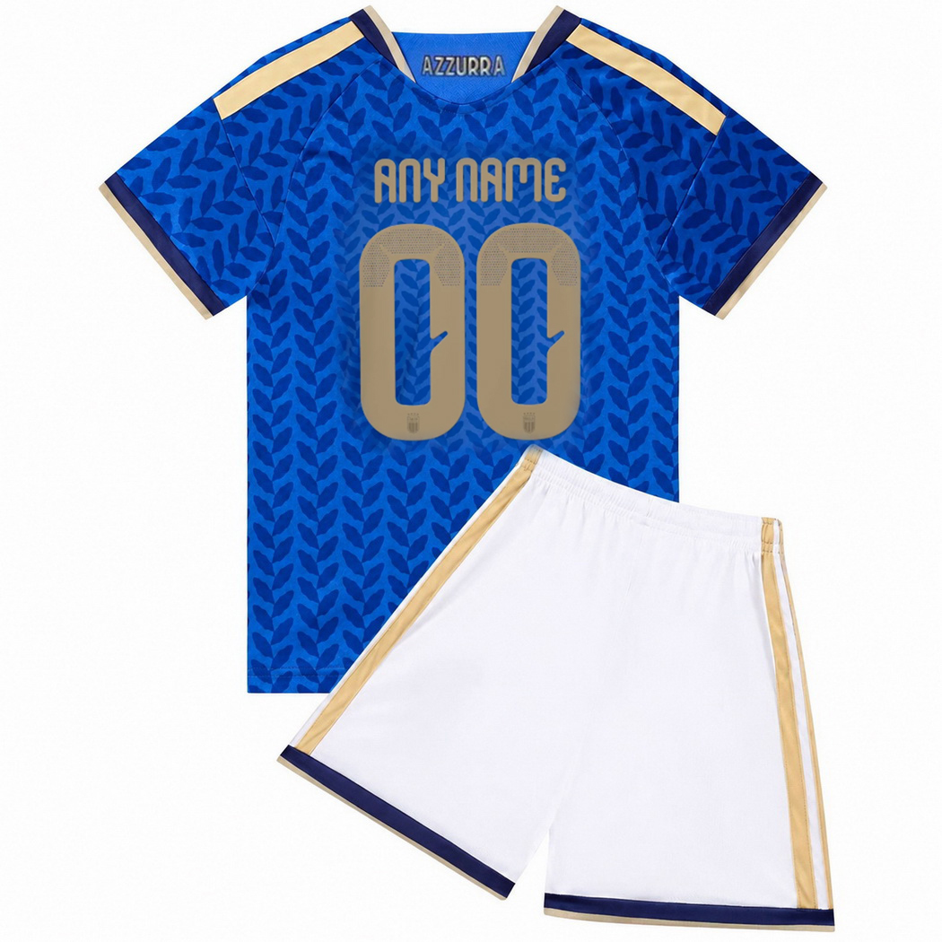 2026 Customized Italy #00 Home Youth Soccer Jersey