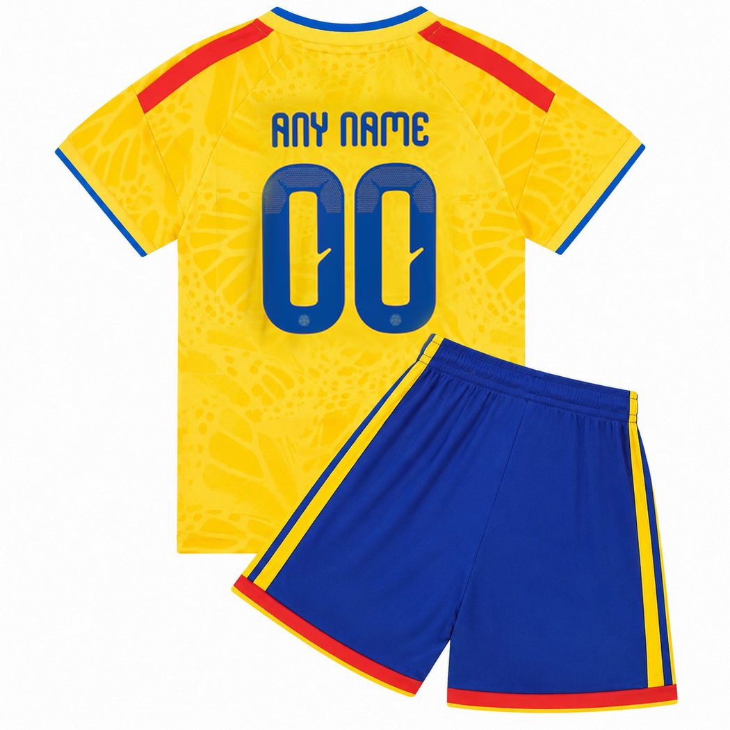 2026 Customized Colombia #00 Home Youth Soccer Jersey