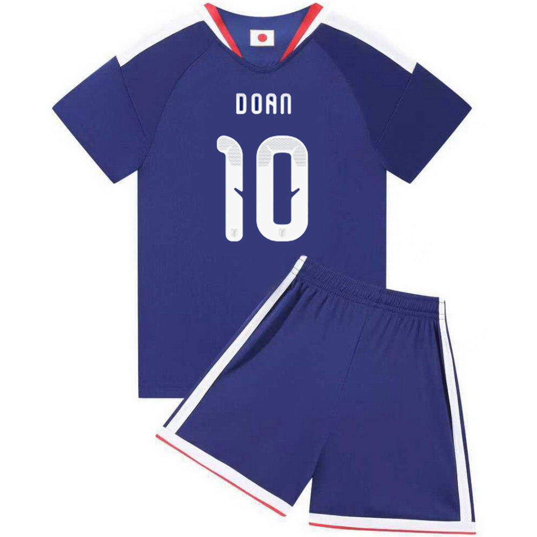 2026 Ritsu Doan Japan #10 Home Youth Soccer Jersey