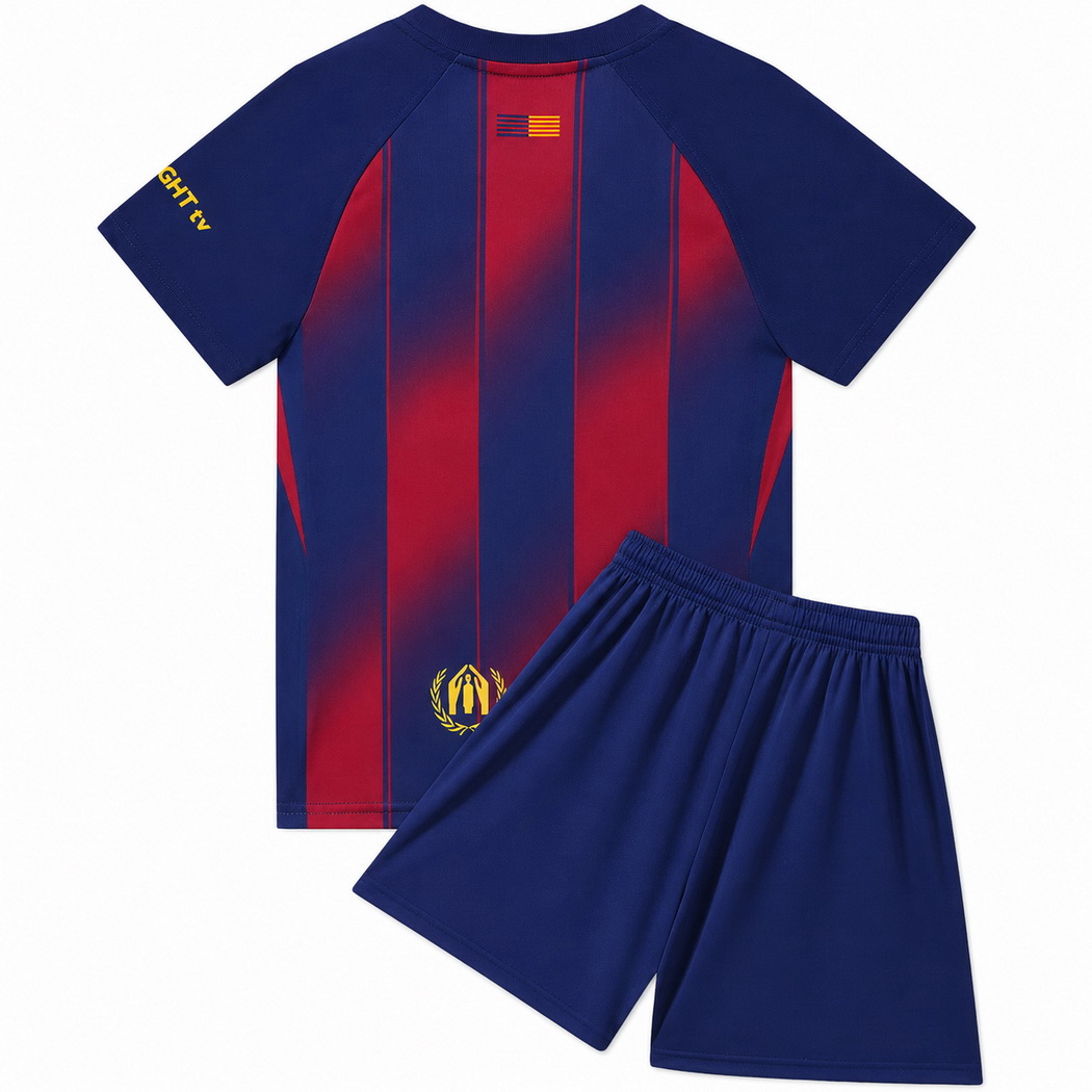 25/26 Blank Team Blue Friday Home Youth Soccer Jersey