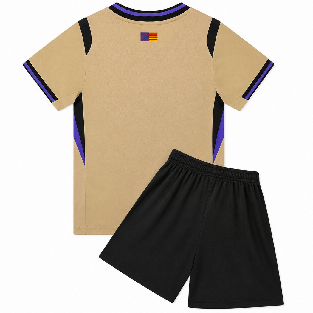 25/26 Blank Team Gold Sunday Away Youth Soccer Jersey