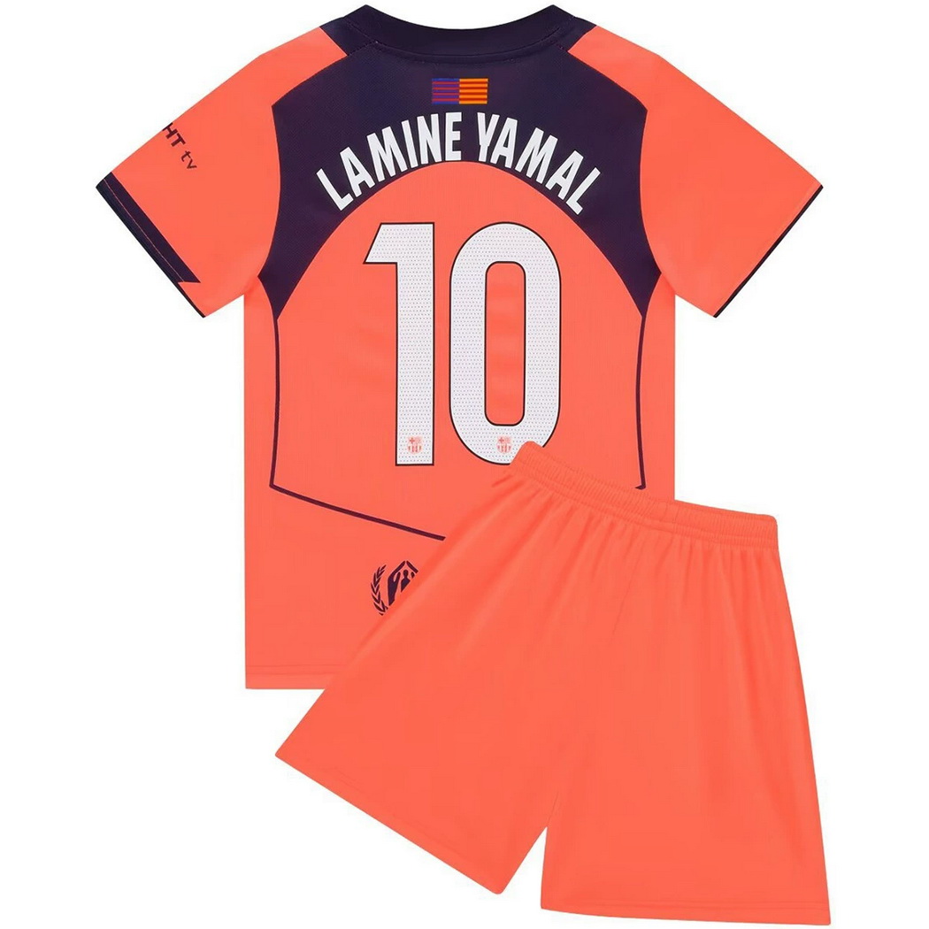 25/26 Lamine Yamal Team #10 Third Youth Soccer Jersey