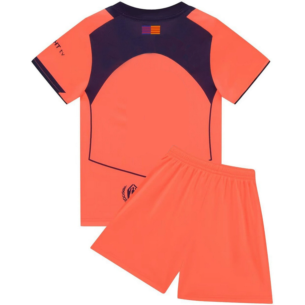 25/26 Blank Team Orange Game Day Third Youth Soccer Jersey