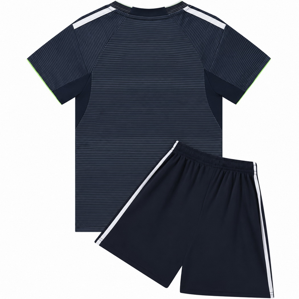 25/26 Blank Team Black July Away Youth Soccer Jersey