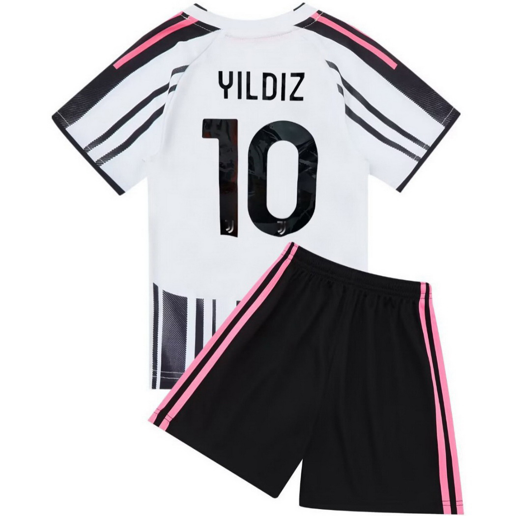 25/26 Kenan Yildiz Team #10 Home Youth Soccer Jersey