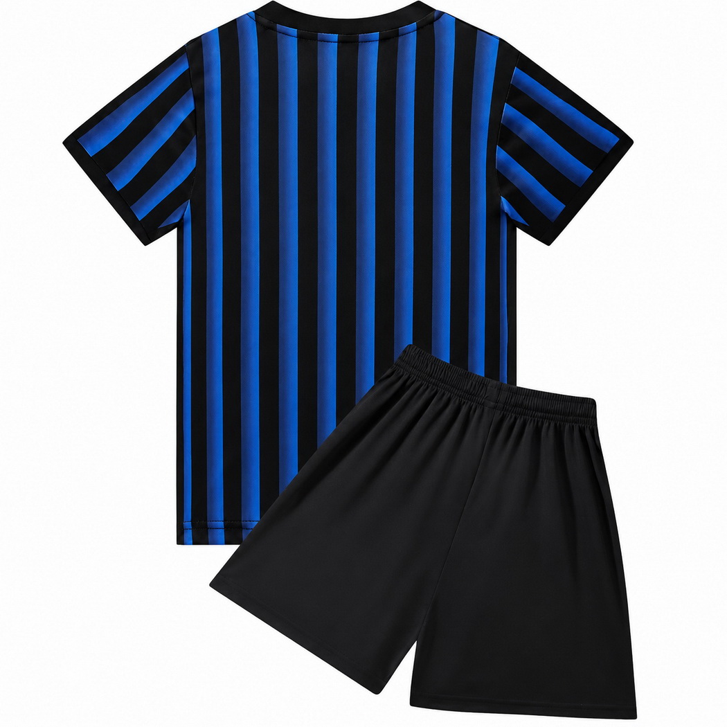 25/26 Blank Team Blue Comfortable Home Youth Soccer Jersey