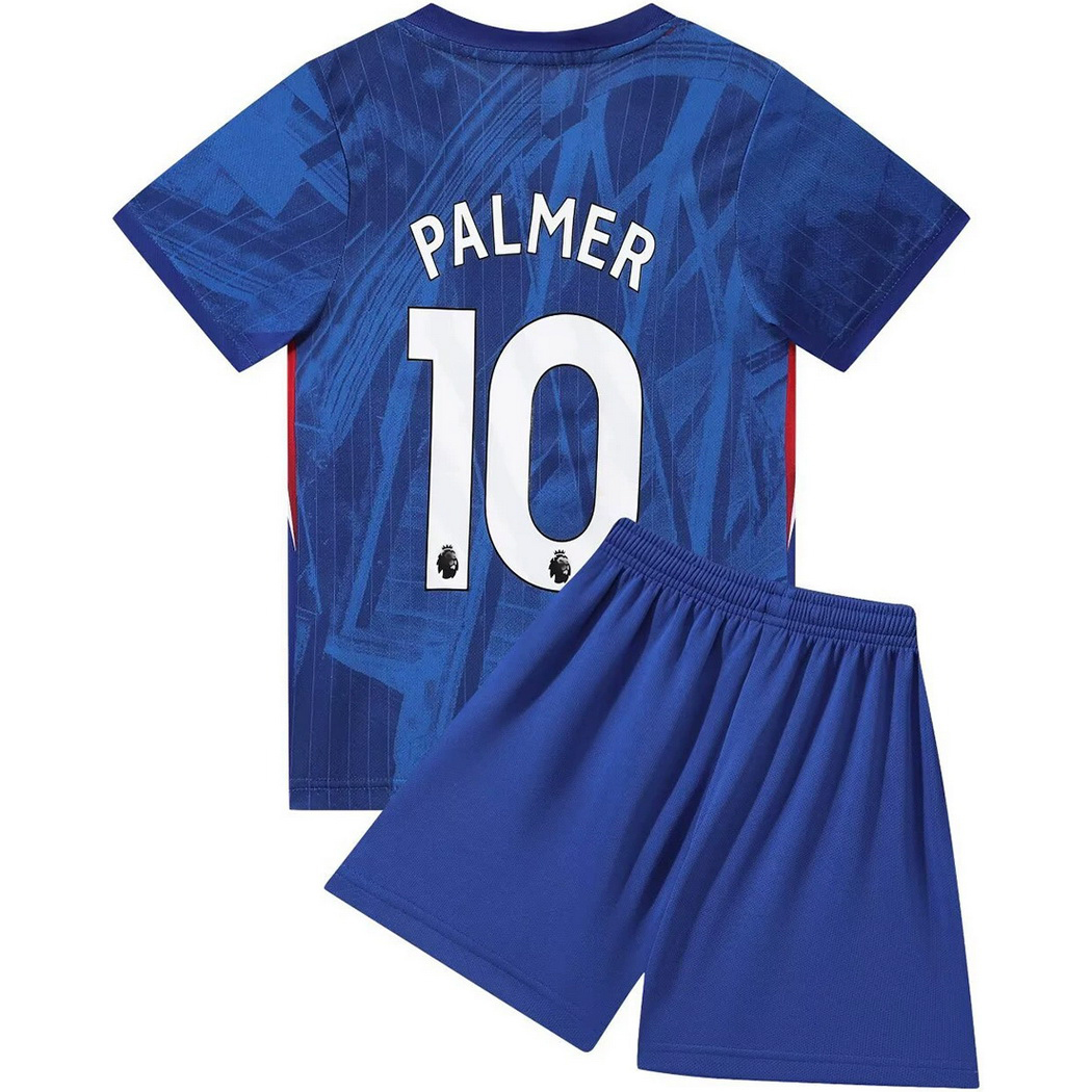 25/26 Cole Palmer Team #10 Home Youth Soccer Jersey