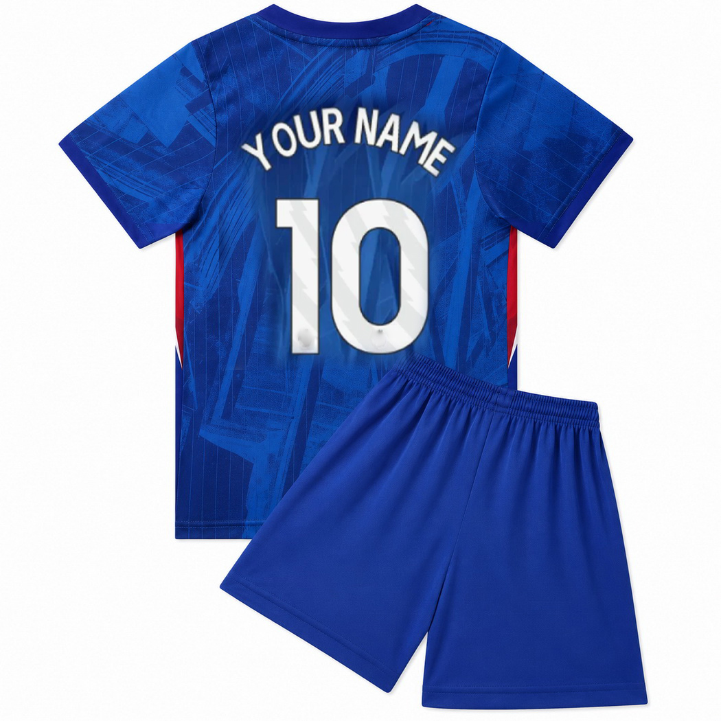 25/26 Customized Team #00 Lifestyle Home Youth Soccer Jersey