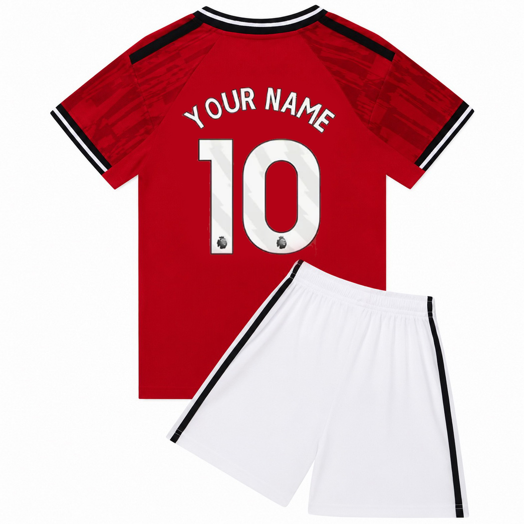 25/26 Customized Team #00 Five Home Youth Soccer Jersey