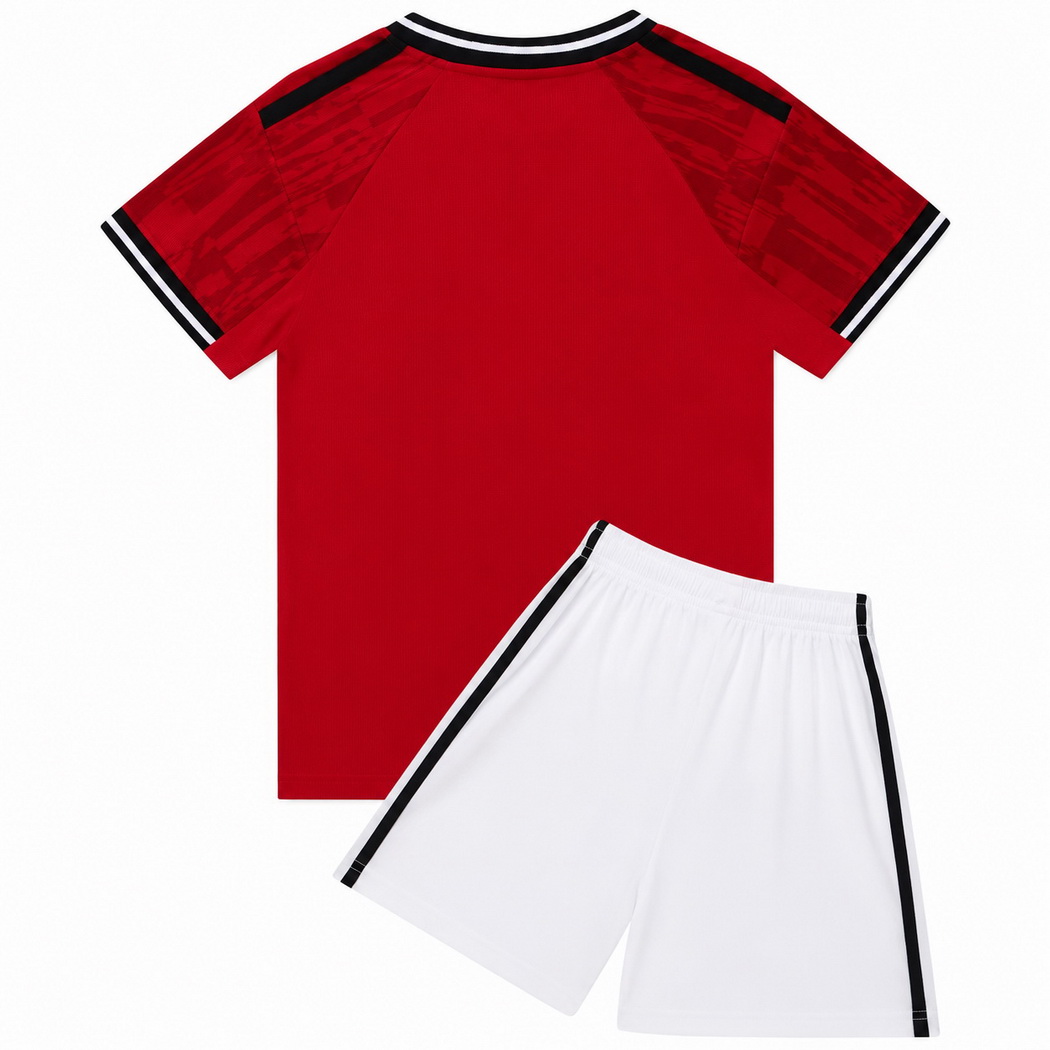 25/26 Blank Team Red Seven Home Youth Soccer Jersey