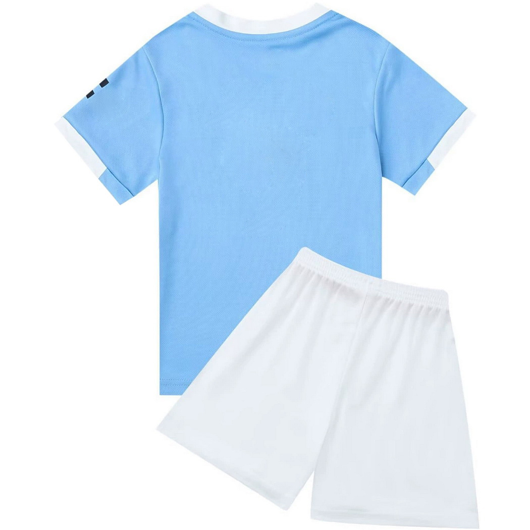25/26 Blank Team Blue Nine Home Youth Soccer Jersey