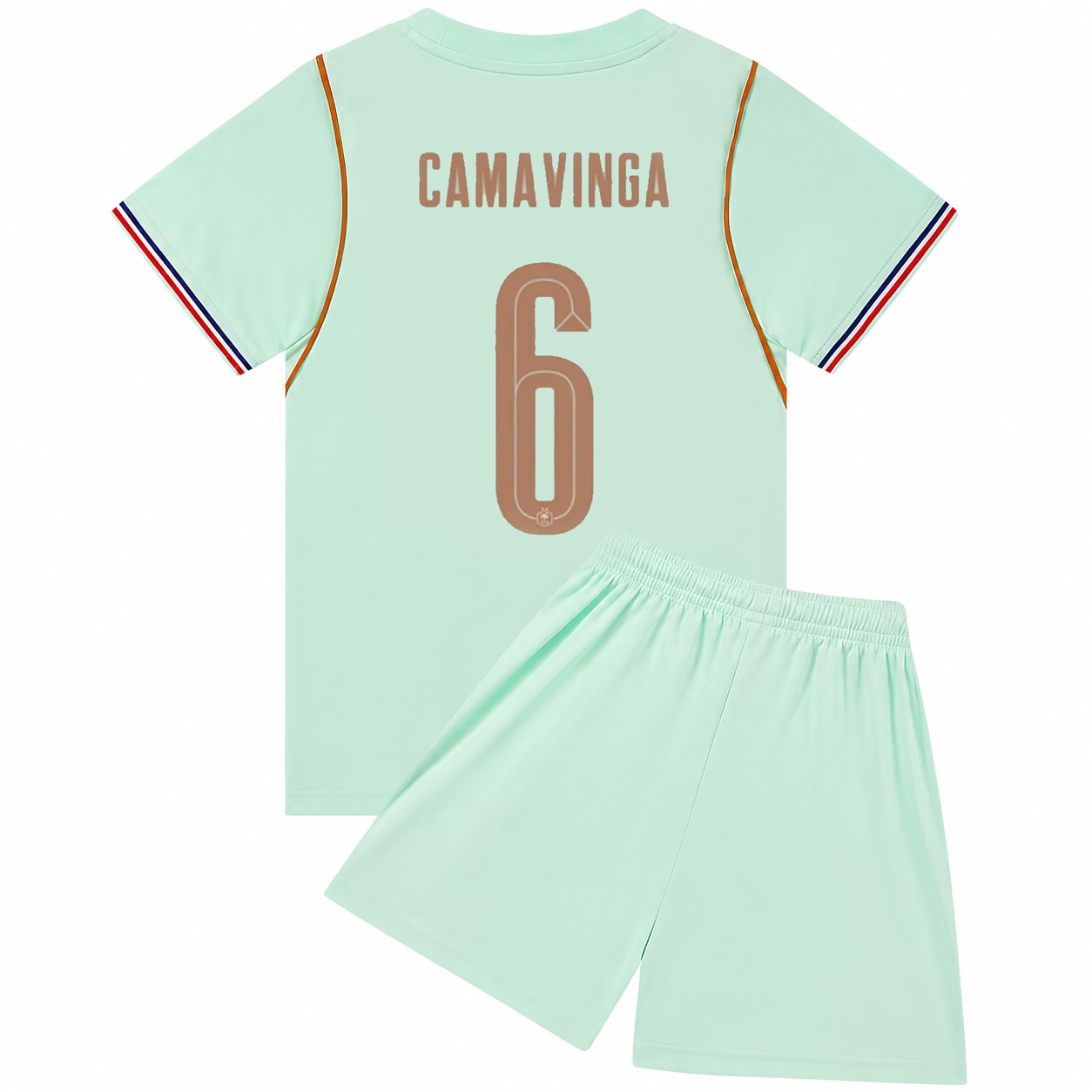 2026 Eduardo Camavinga France #6 Away Youth Soccer Jersey