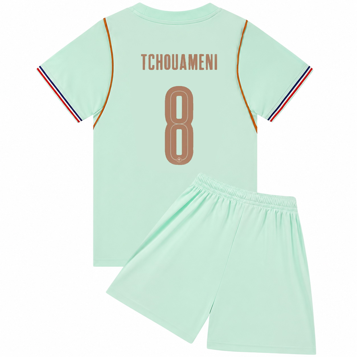 2026 Aurelien Tchouameni France #8 Away Youth Soccer Jersey