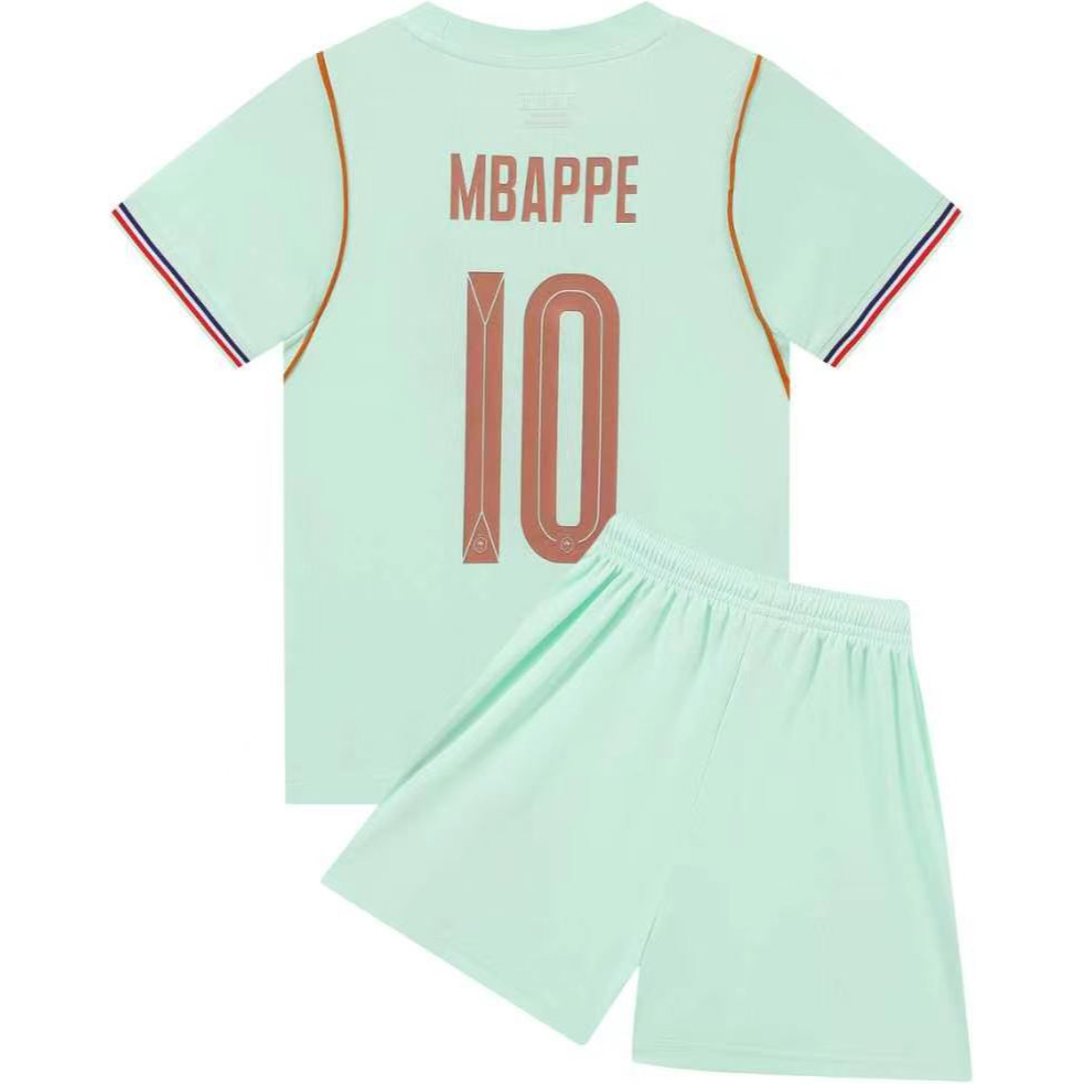 2026 Kylian Mbappe France #10 Away Youth Soccer Jersey