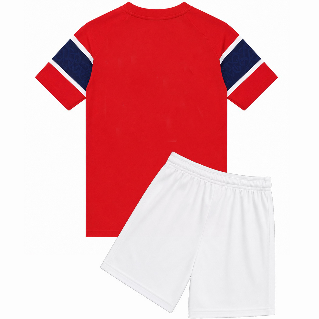 2026 Blank Norway Home Youth Soccer Jersey