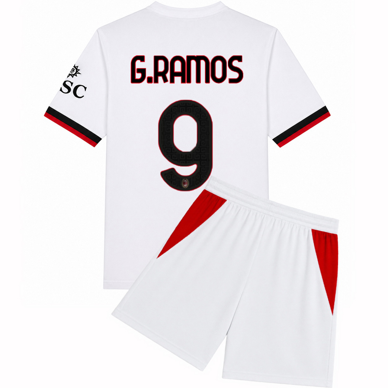 26/27 Goncalo Ramos #9 Team Away Youth Soccer Jersey