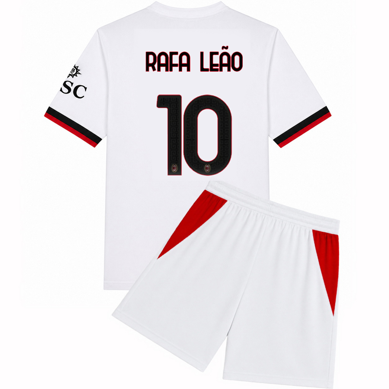 26/27 Rafael Leao #10 Team Away Youth Soccer Jersey
